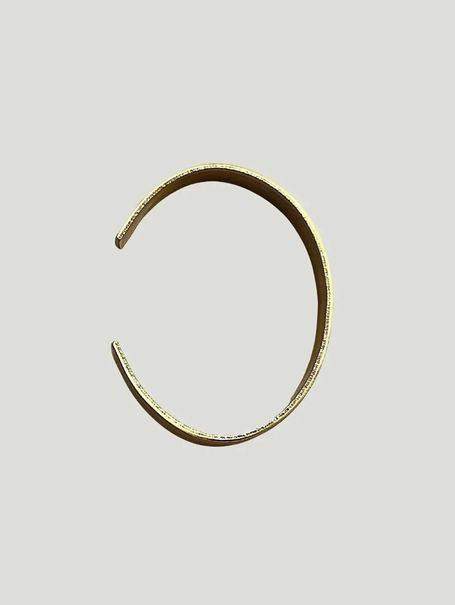 Océanne Stamped Brass Cuff Bracelets