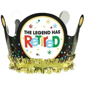 Officially Retired - "The Legend Has Retired" Crown