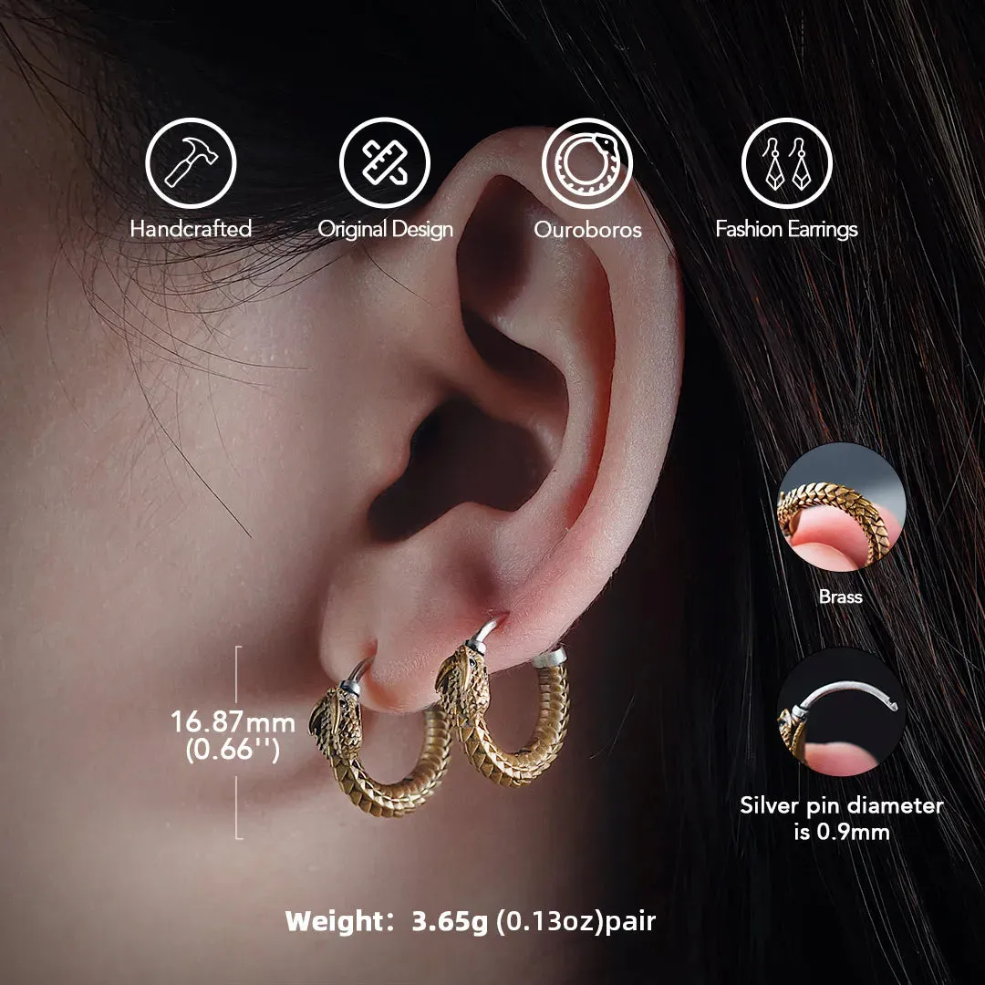 Ouroboros Earrings
