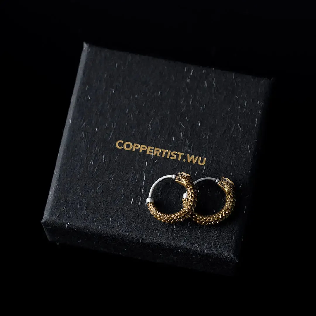Ouroboros Earrings