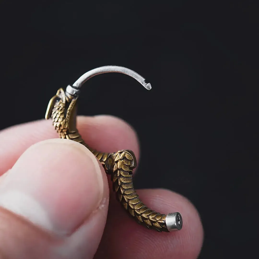Ouroboros Earrings