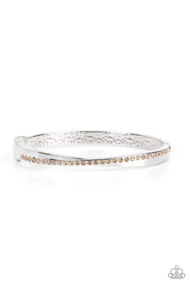 Paparazzi Bracelet ~ Palace Penthouse - Brown