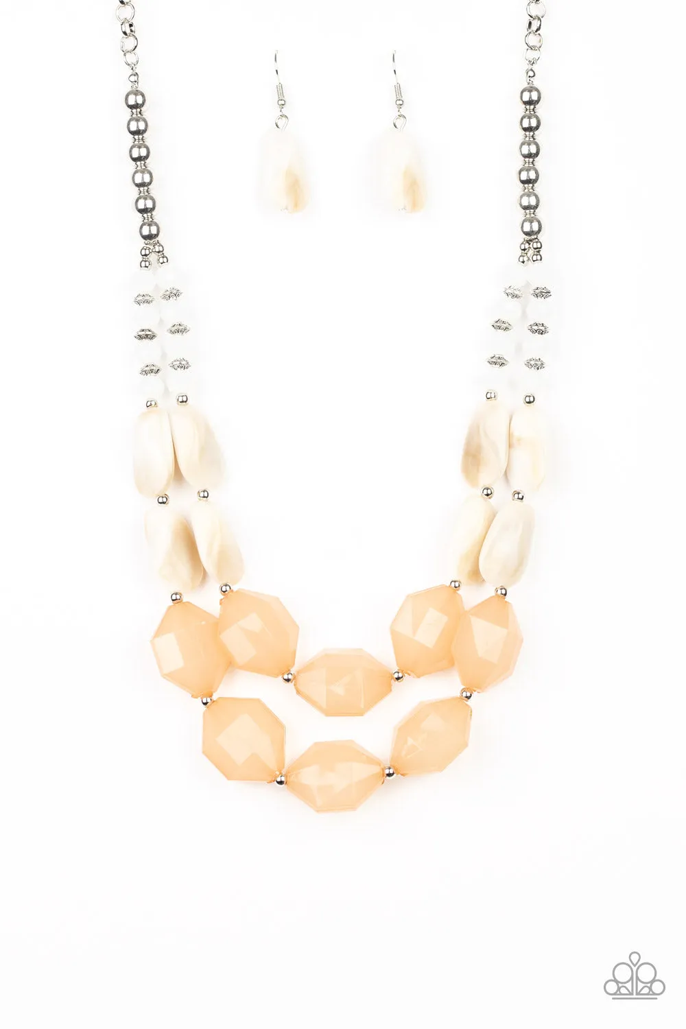 Paparazzi Seacoast Sunset - Brown Necklace