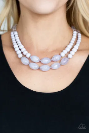 Paparazzi Sundae Shoppe - Silver Necklace