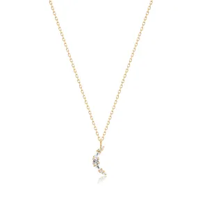 PHOENIX | White Sapphire Necklace