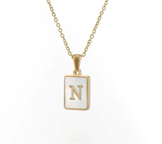 PREORDER: 18K Gold Plated Initial Necklace