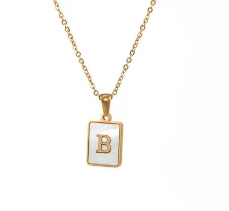 PREORDER: 18K Gold Plated Initial Necklace