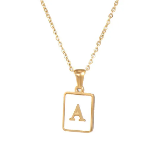 PREORDER: 18K Gold Plated Initial Necklace