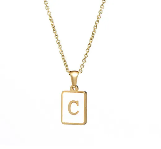 PREORDER: 18K Gold Plated Initial Necklace