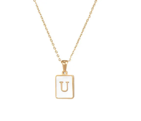 PREORDER: 18K Gold Plated Initial Necklace