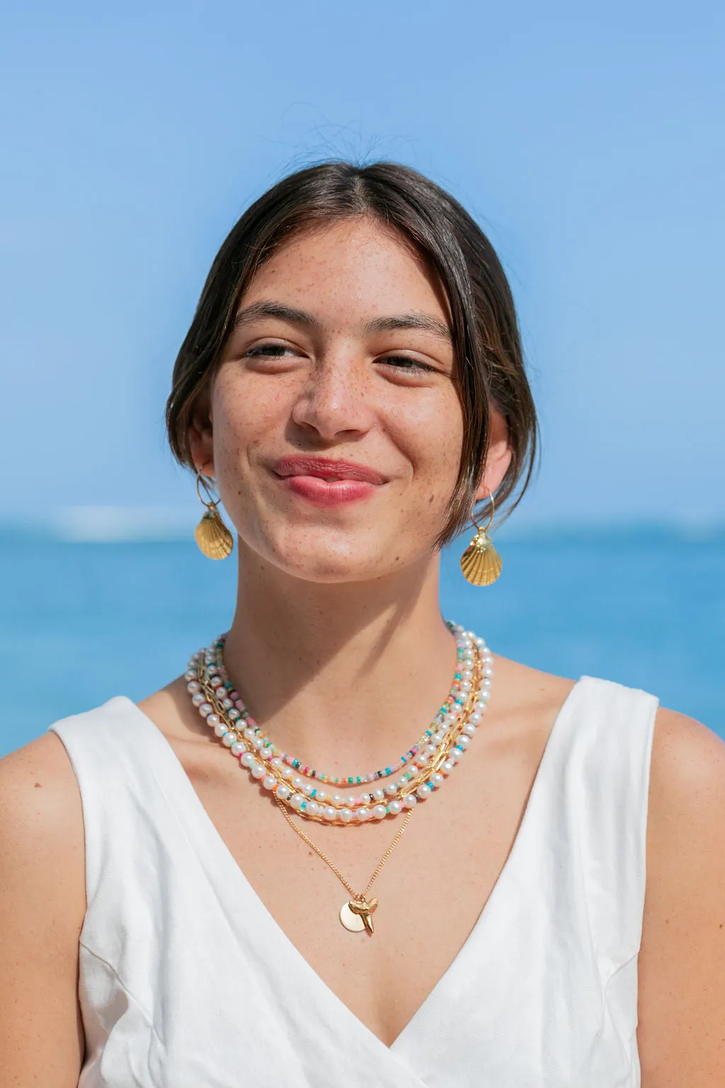 Rainbow Mixed Opal Necklace - Kalei