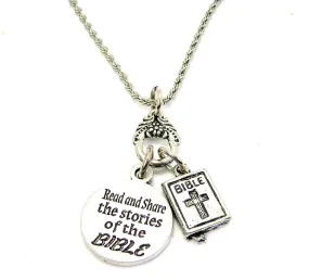 Read And Share The Stories Of The Bible Necklace