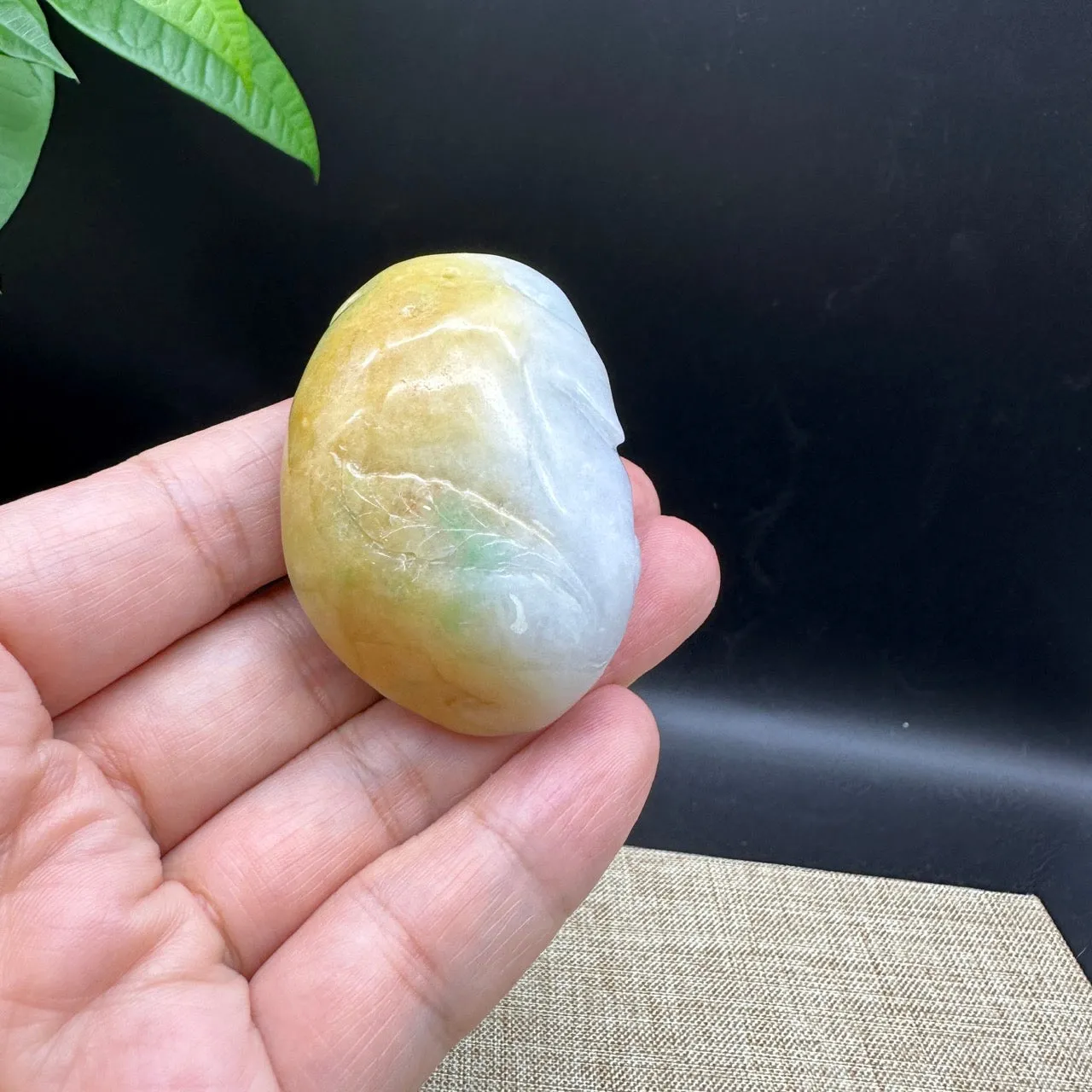 RealJade® Co. Genuine Jadeite Jade ( Luo Han)  Arhat Pendant Necklace