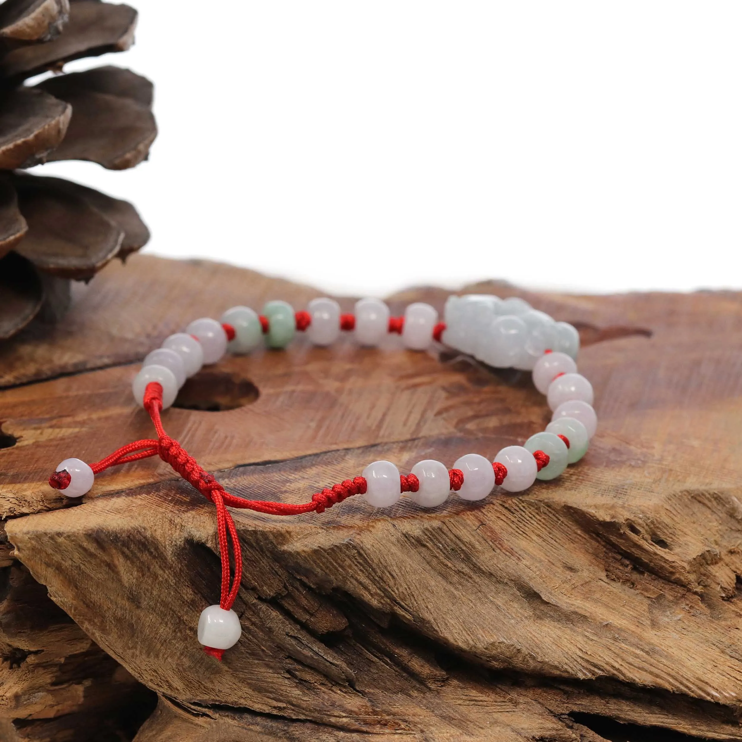 RealJade® "Lucky PiXiu"  Genuine Jadeite Jade Bracelet For Girls, Boys, Women, Men