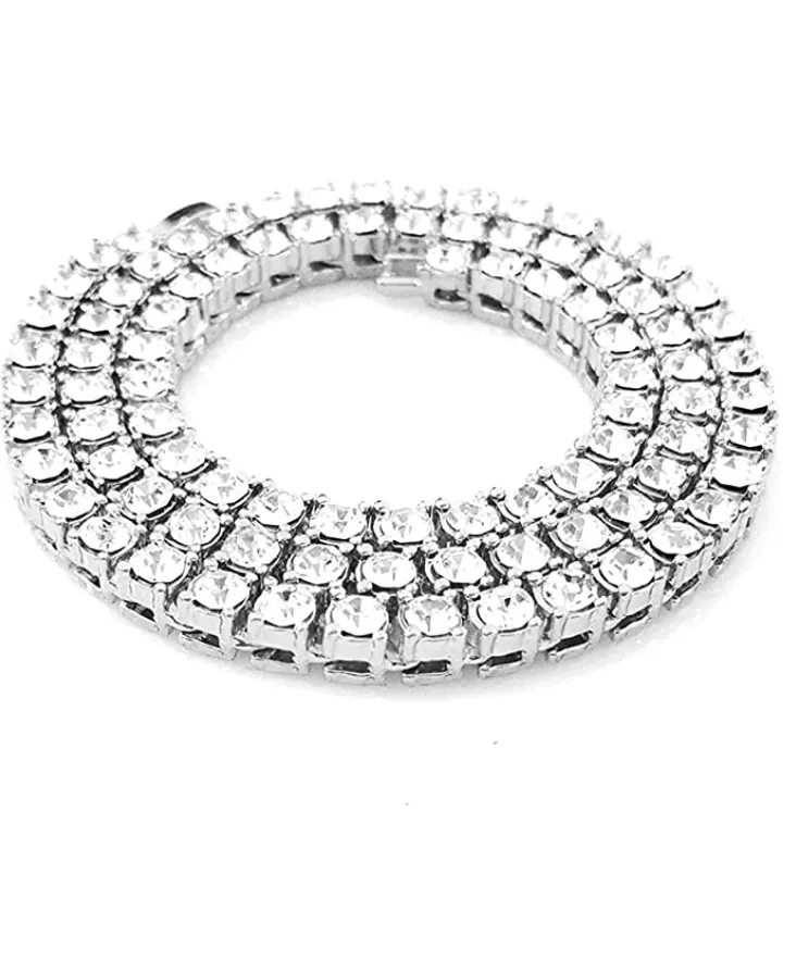 Red Face Watch Set Gold Color Simulated Diamond Earring Necklace Cuban Link Blue Bracelet Tennis Chain Ring Gift Bundle