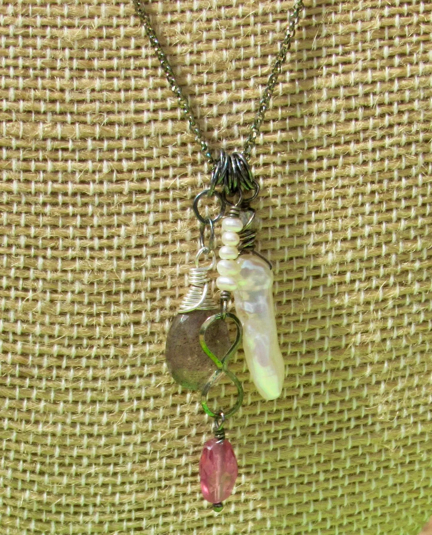 Sapphire Talisman Necklace