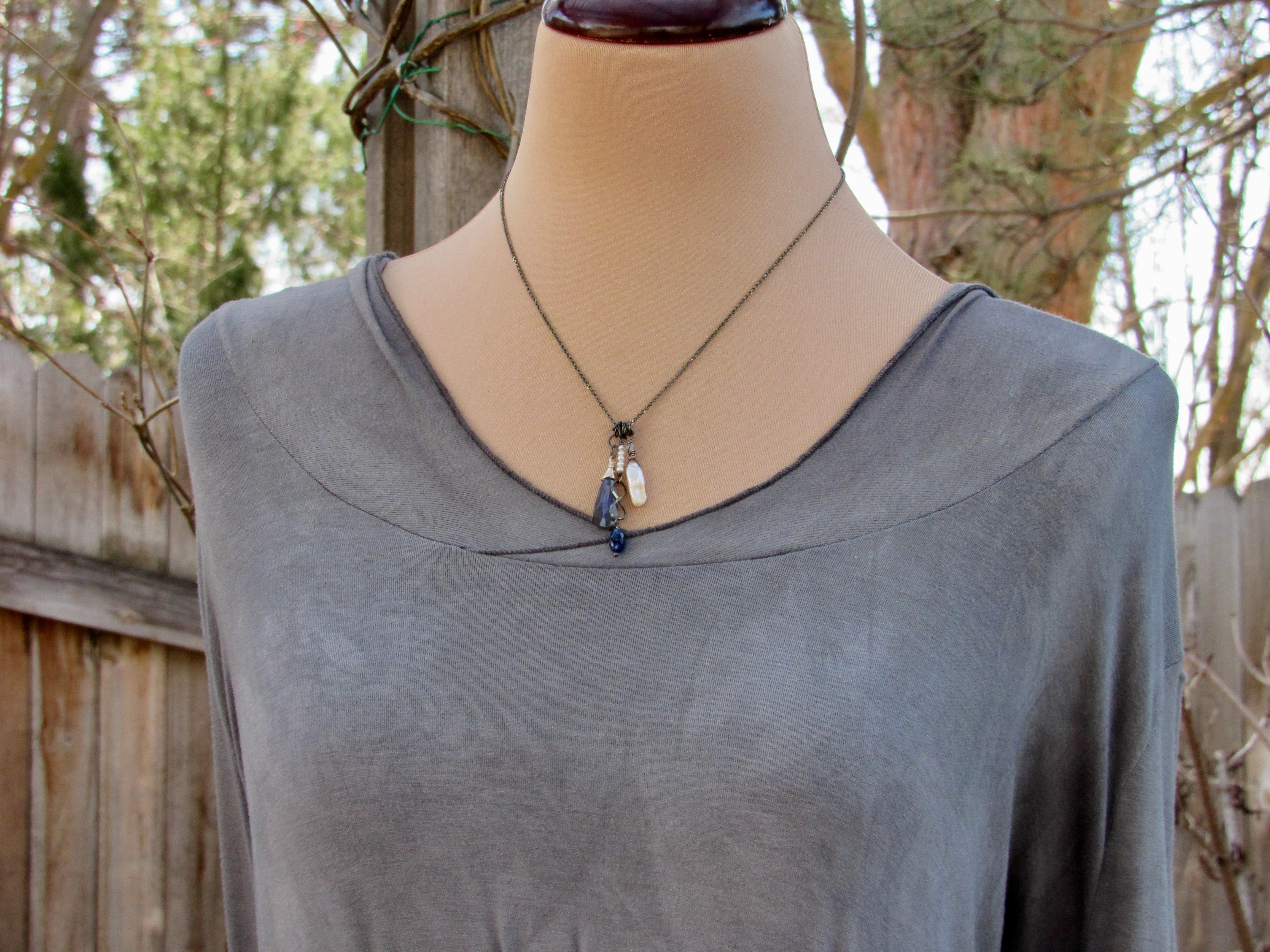 Sapphire Talisman Necklace