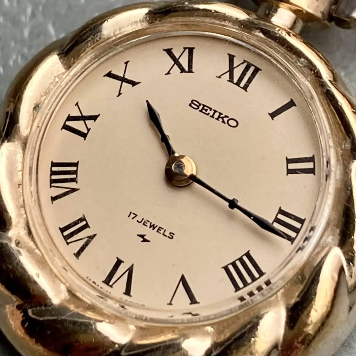 Seiko Pocket Watch 1965 23mm Pendant Watch Vintage with Chain