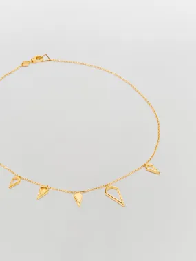 sener besim spear gem necklace