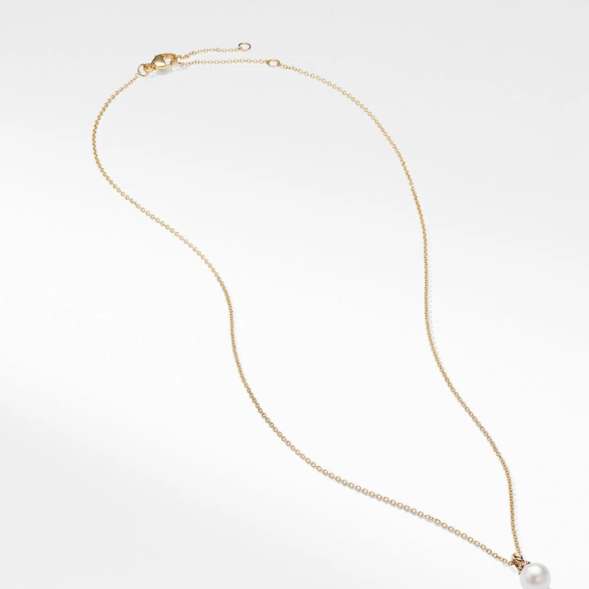 Solari Pendant Necklace with Diamonds in 18K Gold