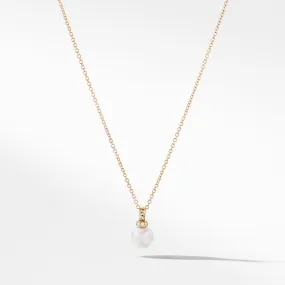 Solari Pendant Necklace with Diamonds in 18K Gold