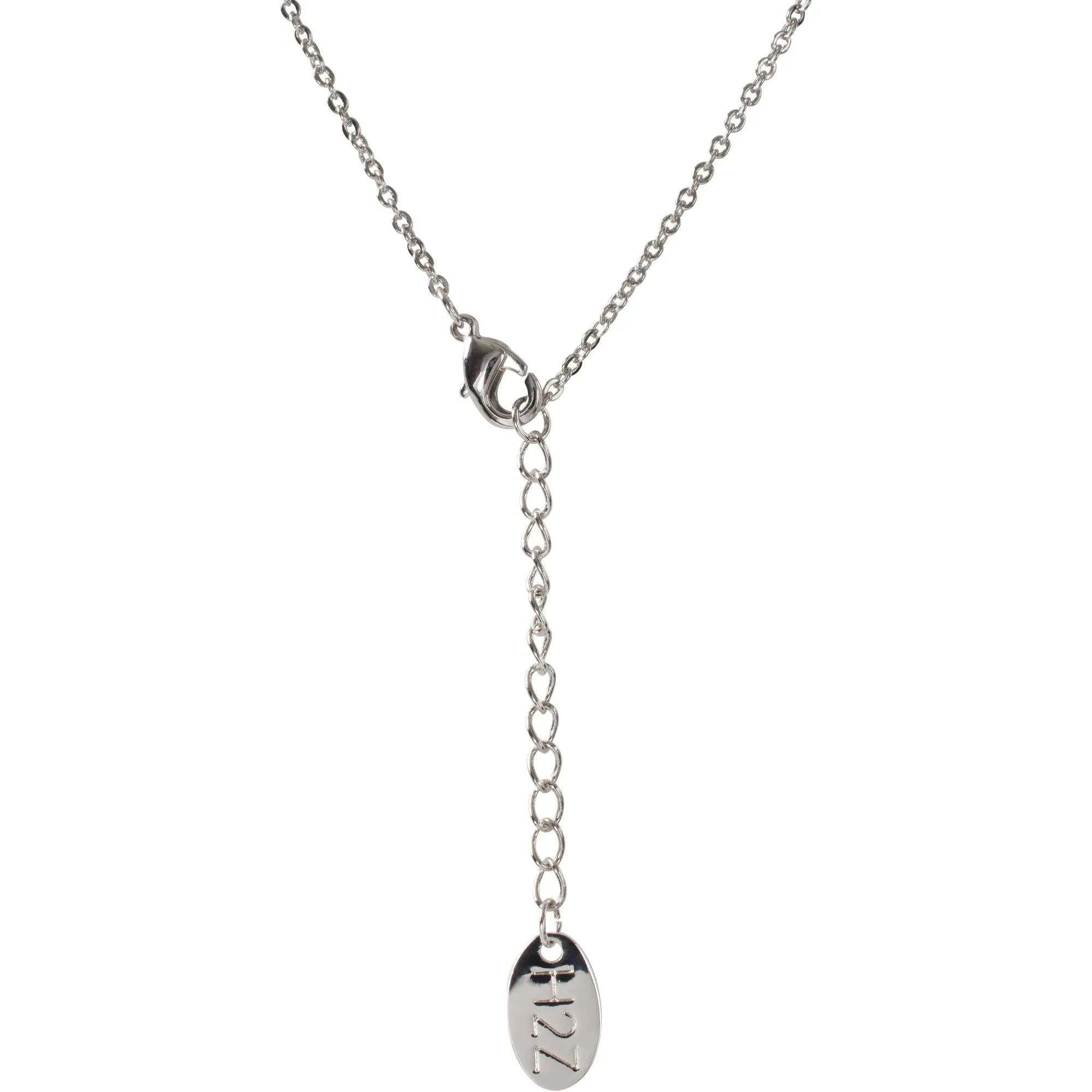Someone Special Pacific Opal 16"-17.5" Rhodium Necklace