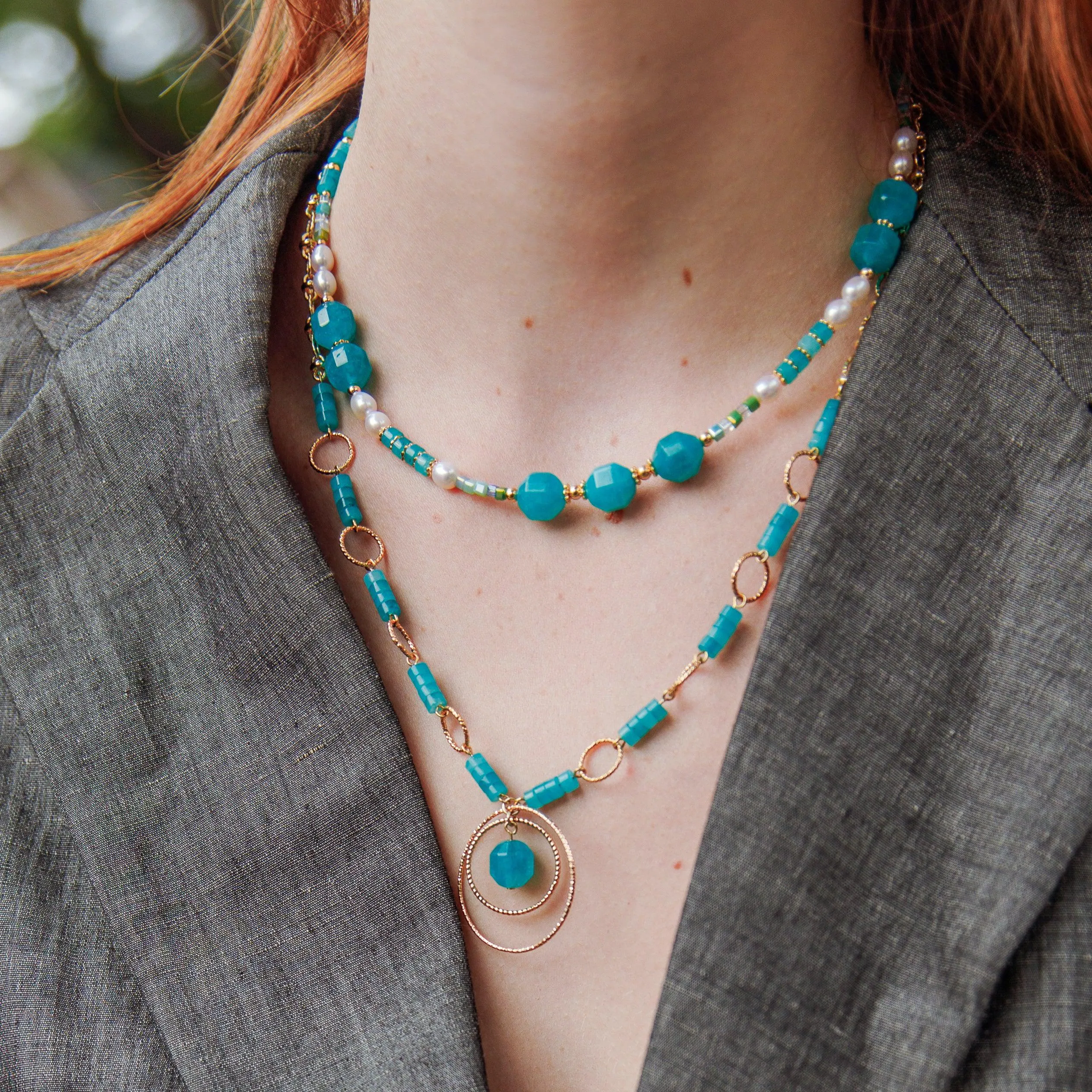 Spectrum Amazonite Necklace