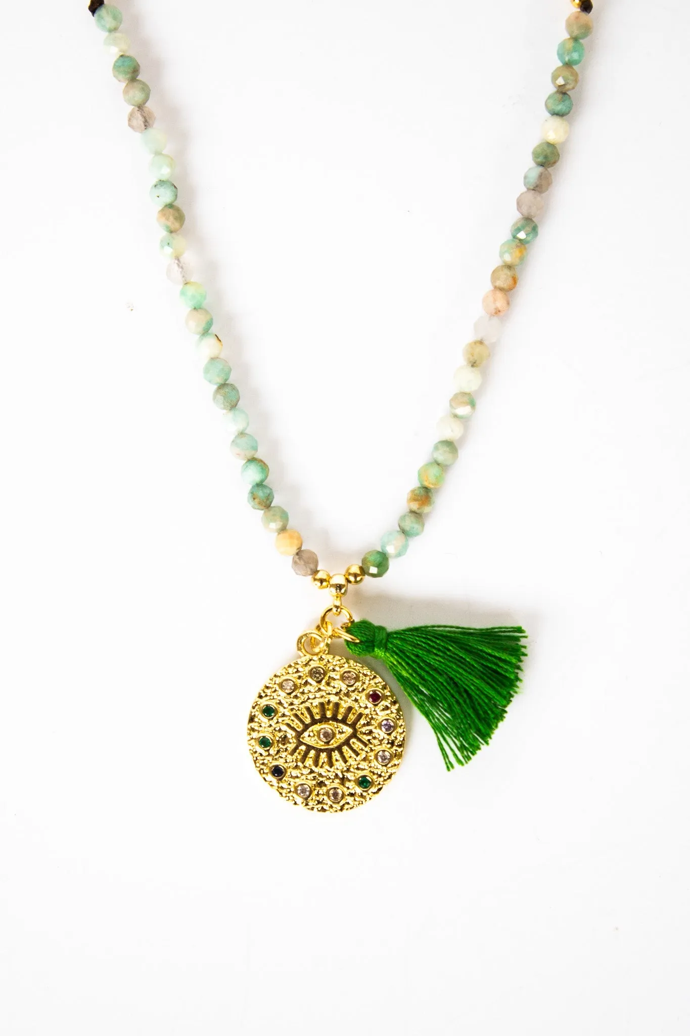 Spirits & Stones Evil Eye Necklace