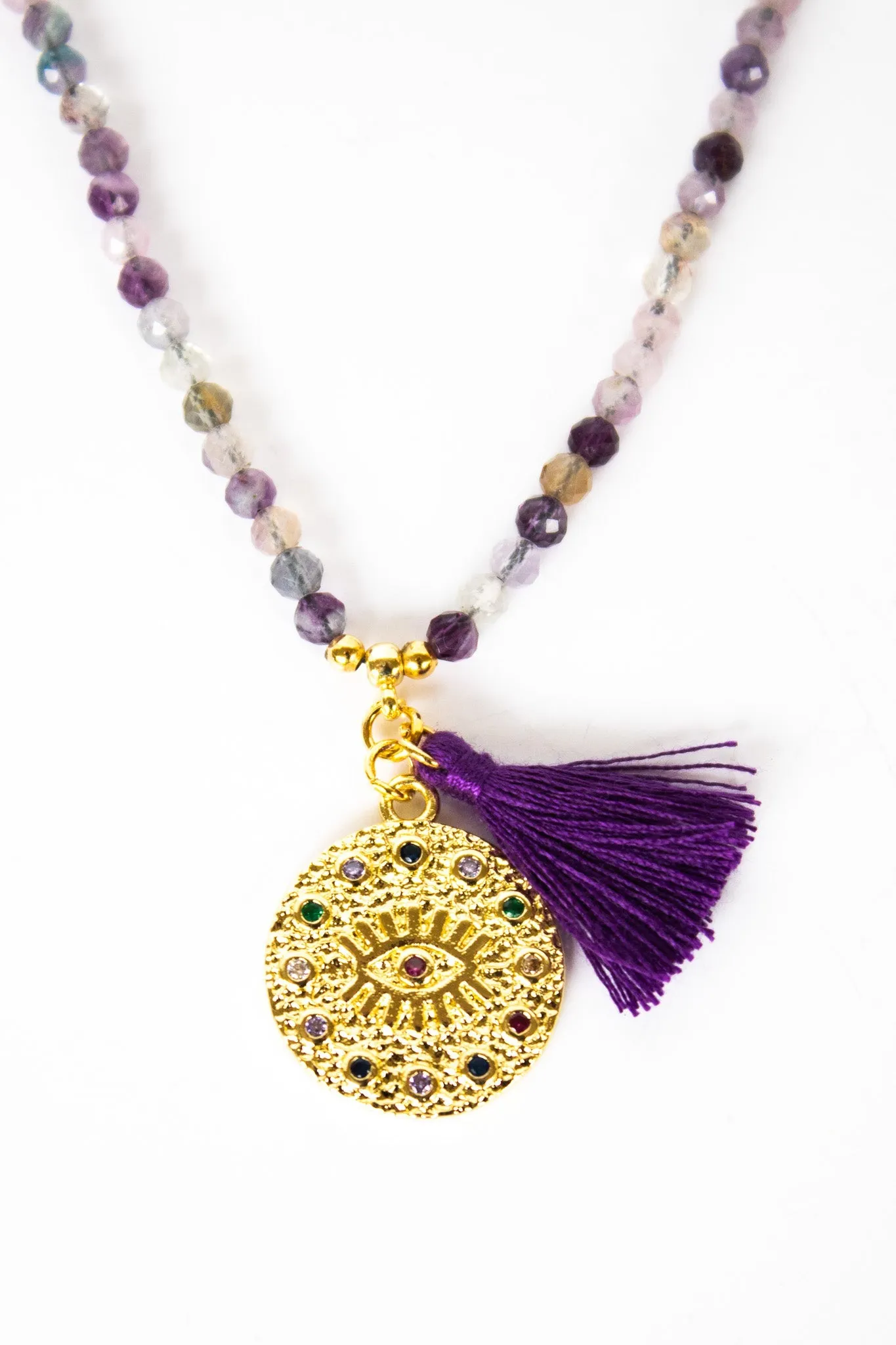 Spirits & Stones Evil Eye Necklace