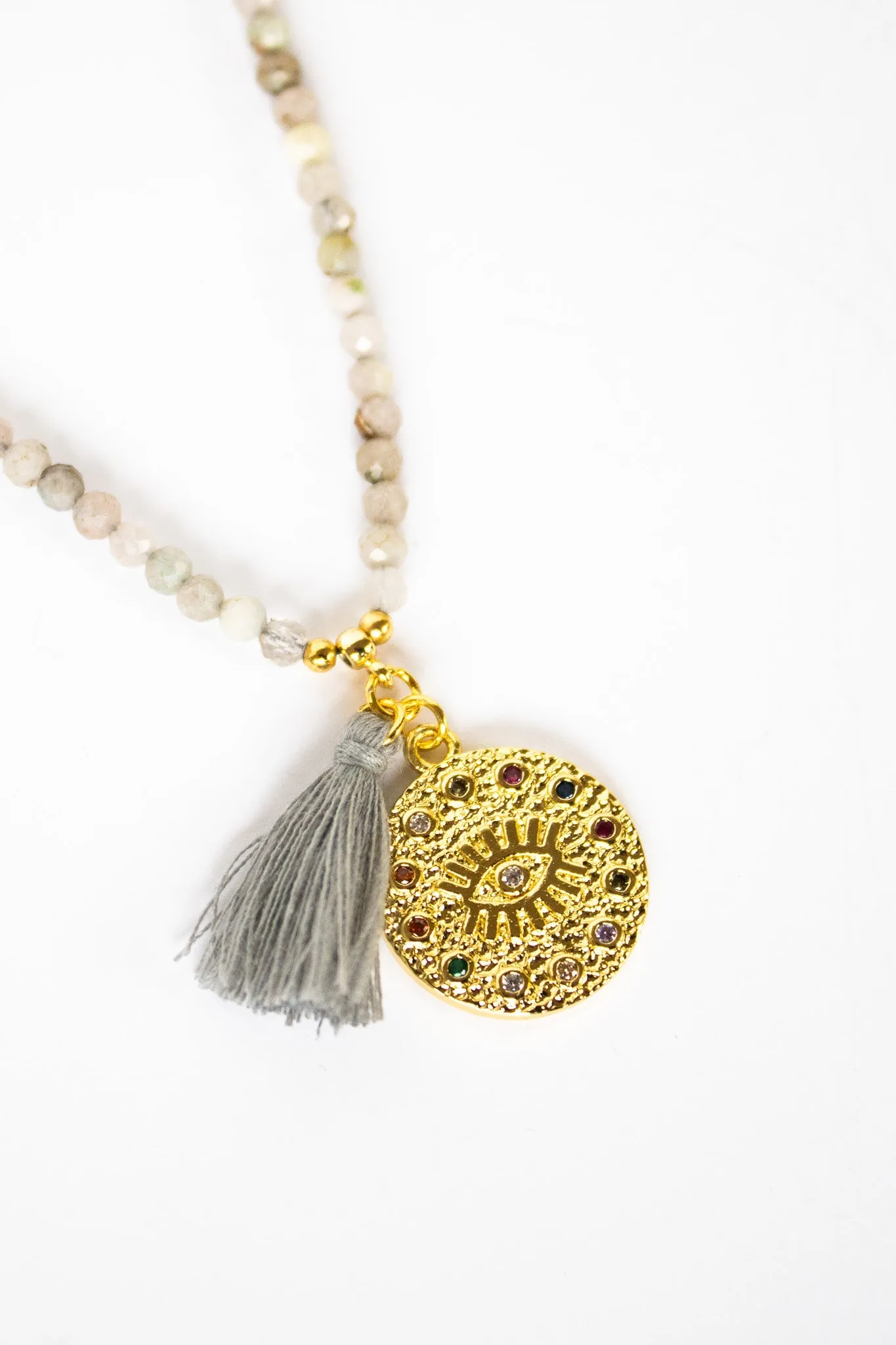 Spirits & Stones Evil Eye Necklace
