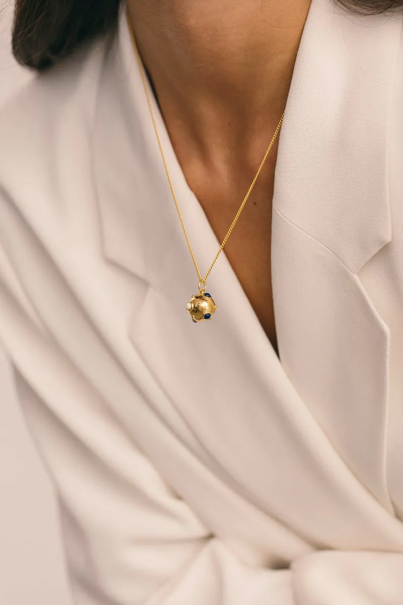 Sputnik Necklace Gold Plated