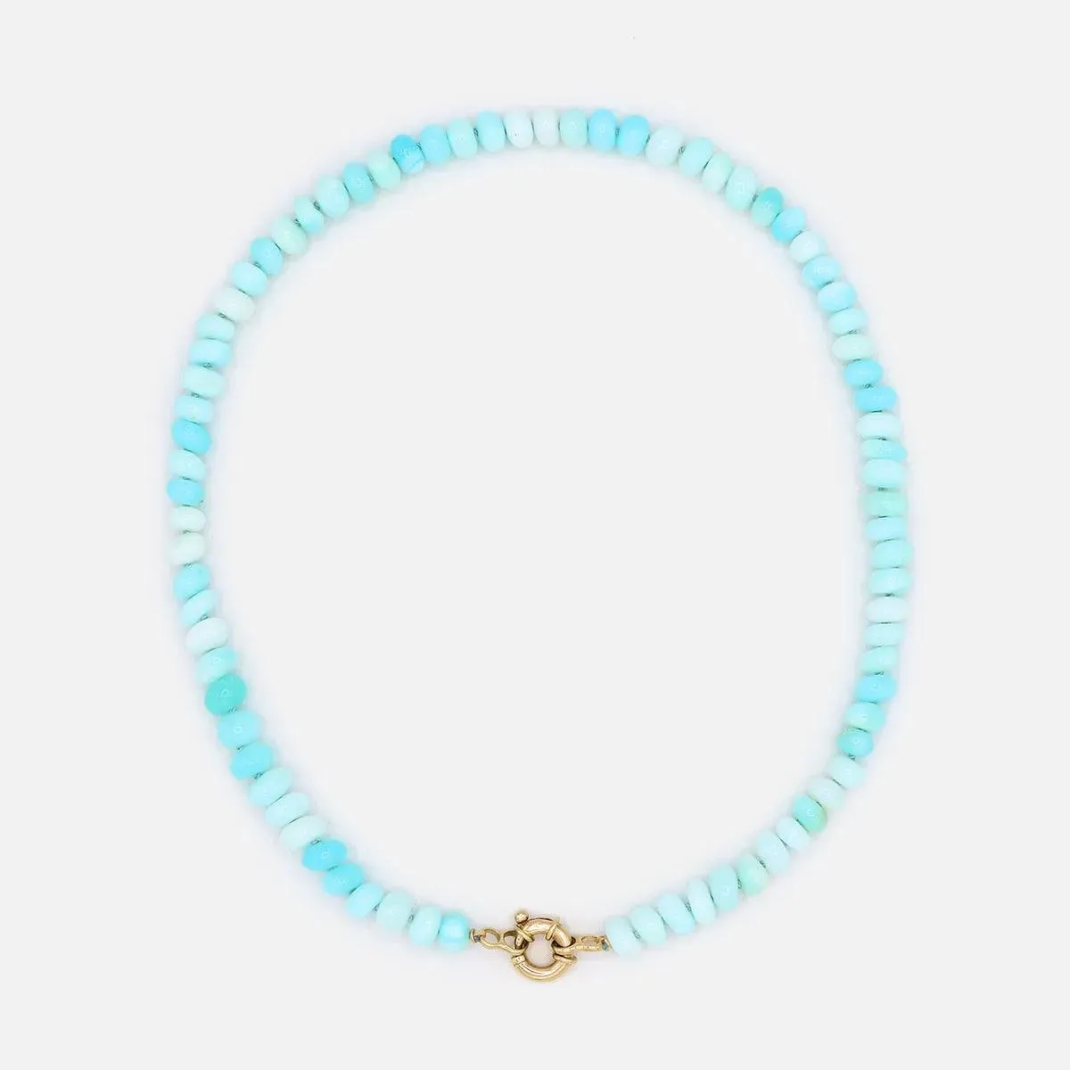 Stardust Peruvian Opal Necklace
