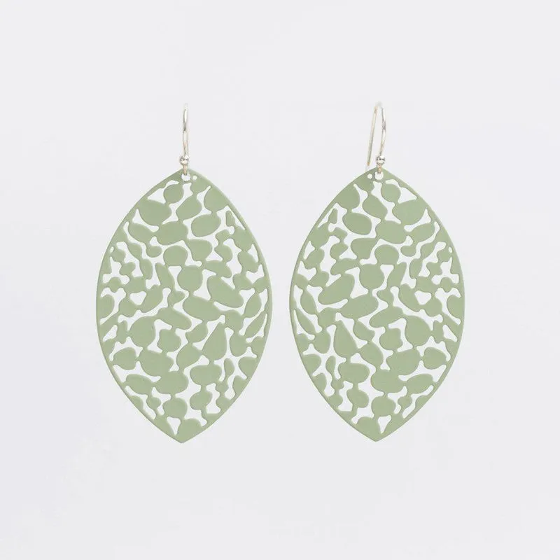 Stilen - Amber Earrings - Sage