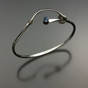 Swiss Blue Topaz Bracelet BRA540TZ Sterling Silver by John Tzelepis Jewelry