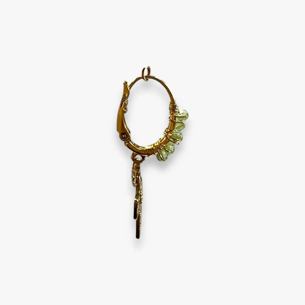 Tao Croix Yuca Bis Earrings in Green