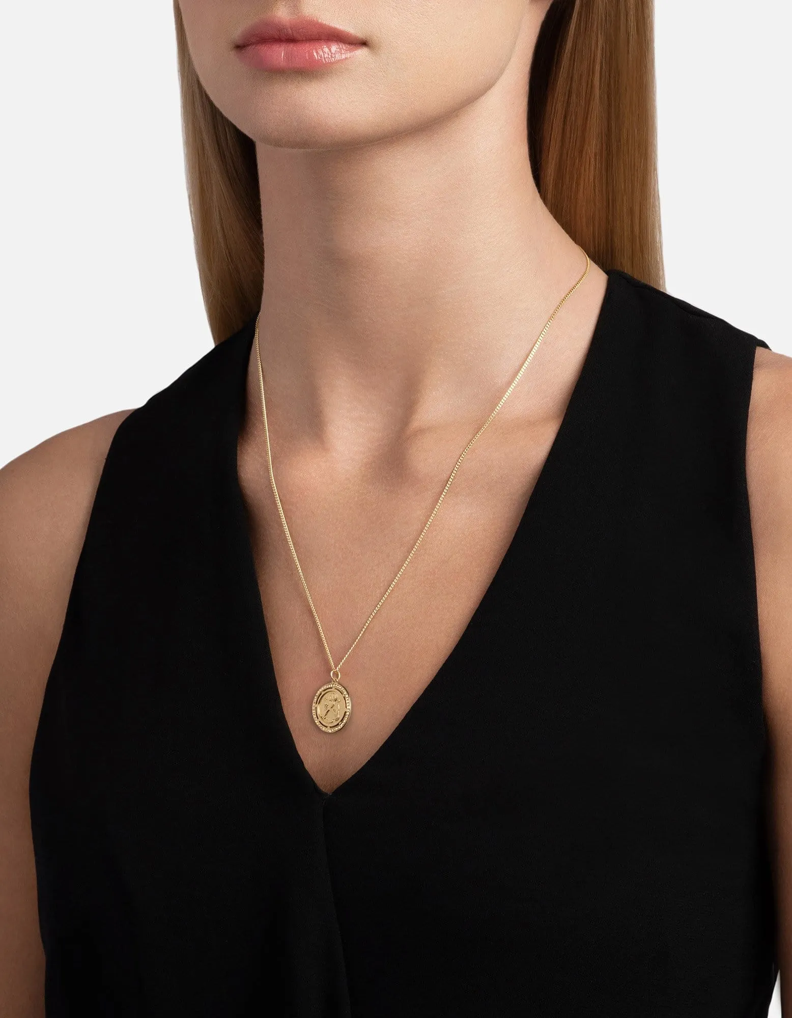 Test of Time Necklace, Gold Vermeil/Sapphire