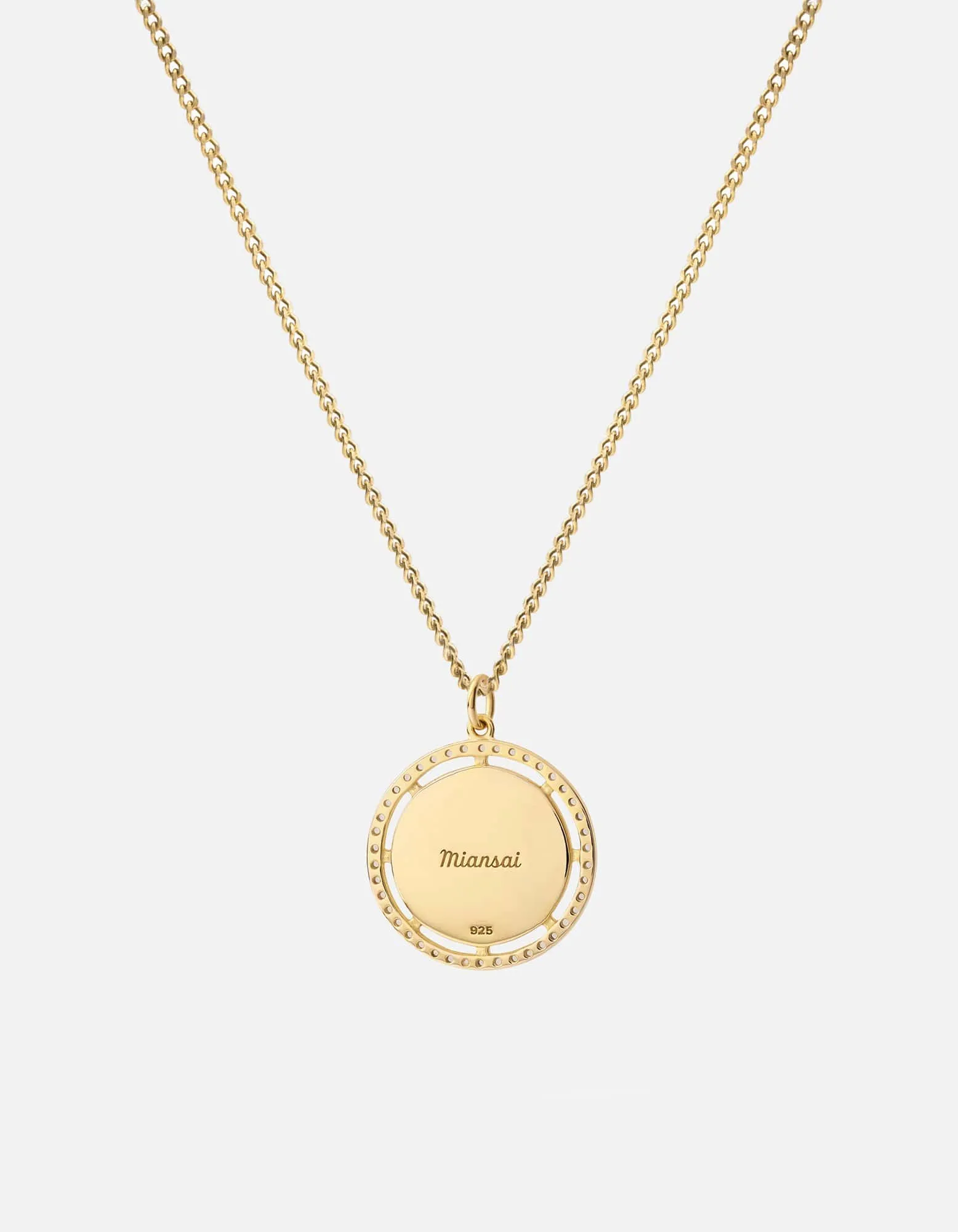 Test of Time Necklace, Gold Vermeil/Sapphire