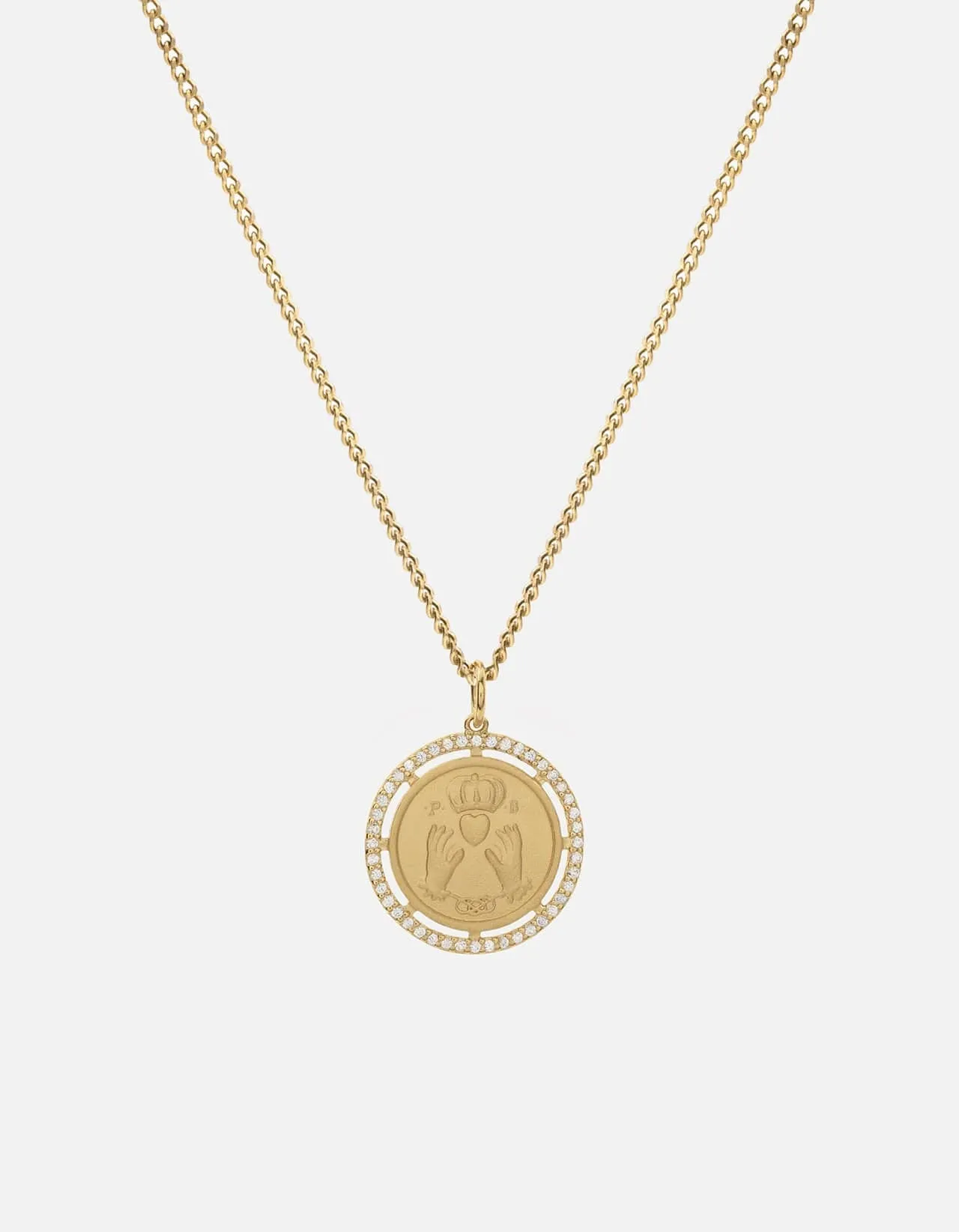 Test of Time Necklace, Gold Vermeil/Sapphire