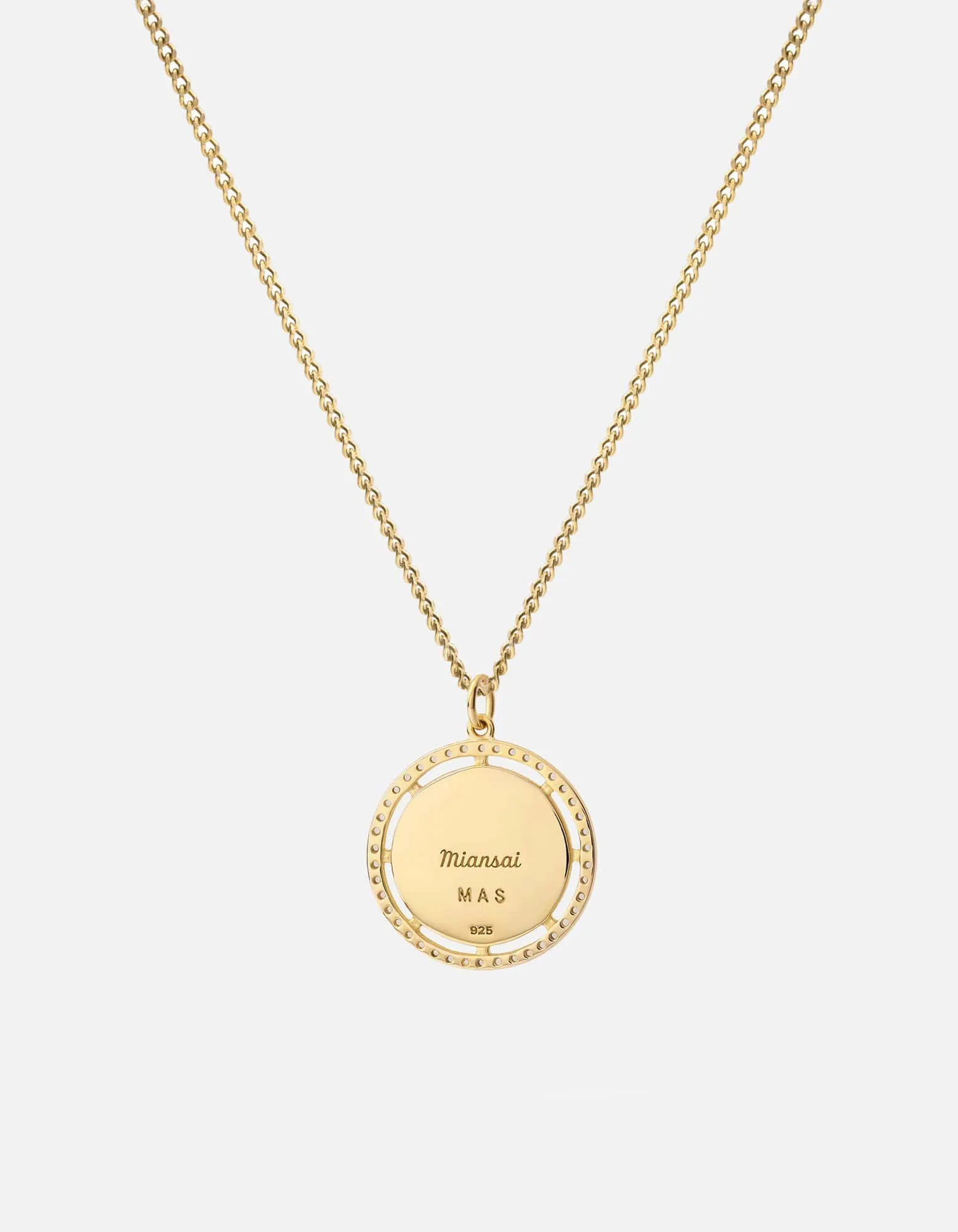 Test of Time Necklace, Gold Vermeil/Sapphire
