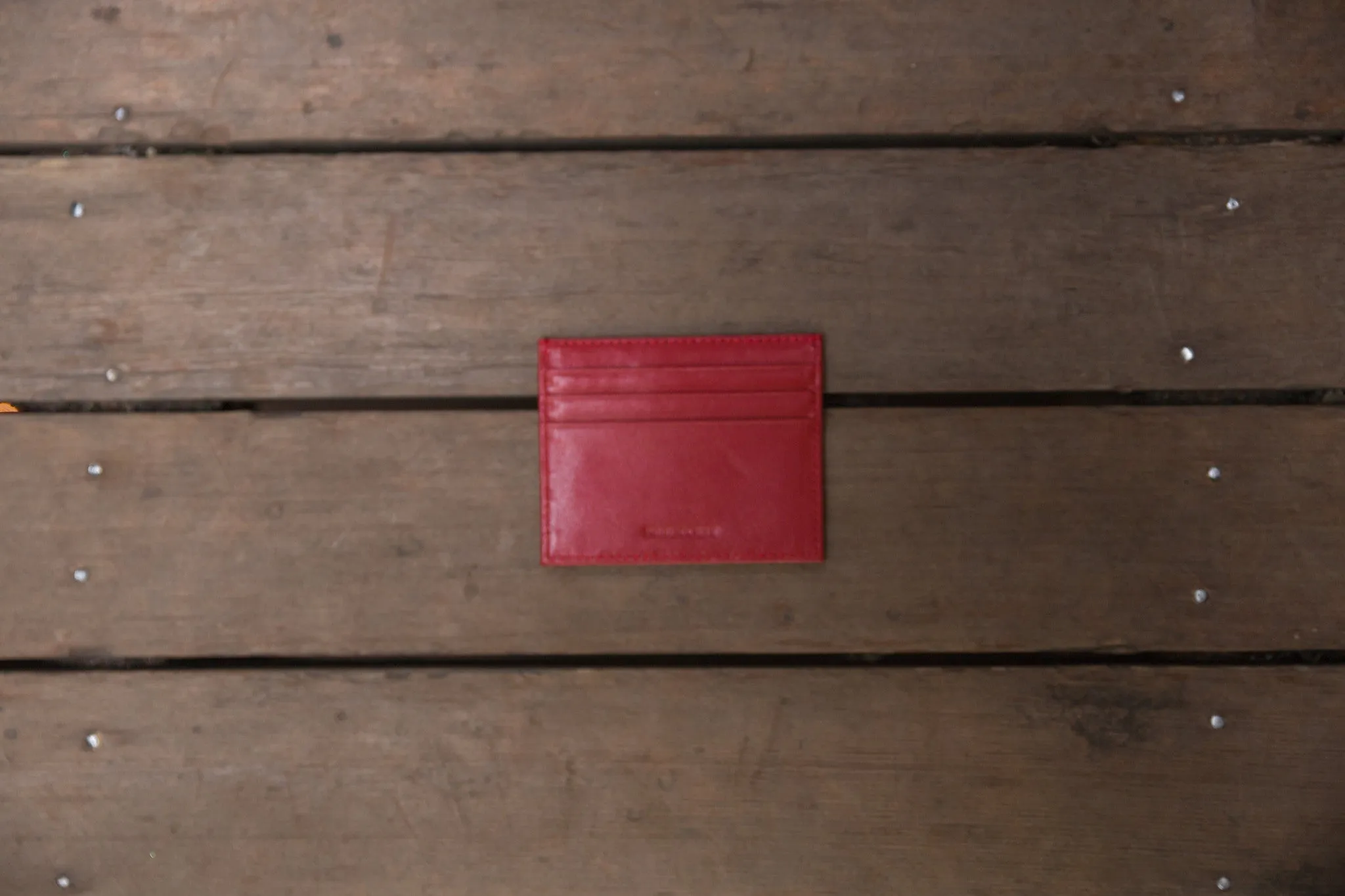 The Crown Collection Red Card Holder
