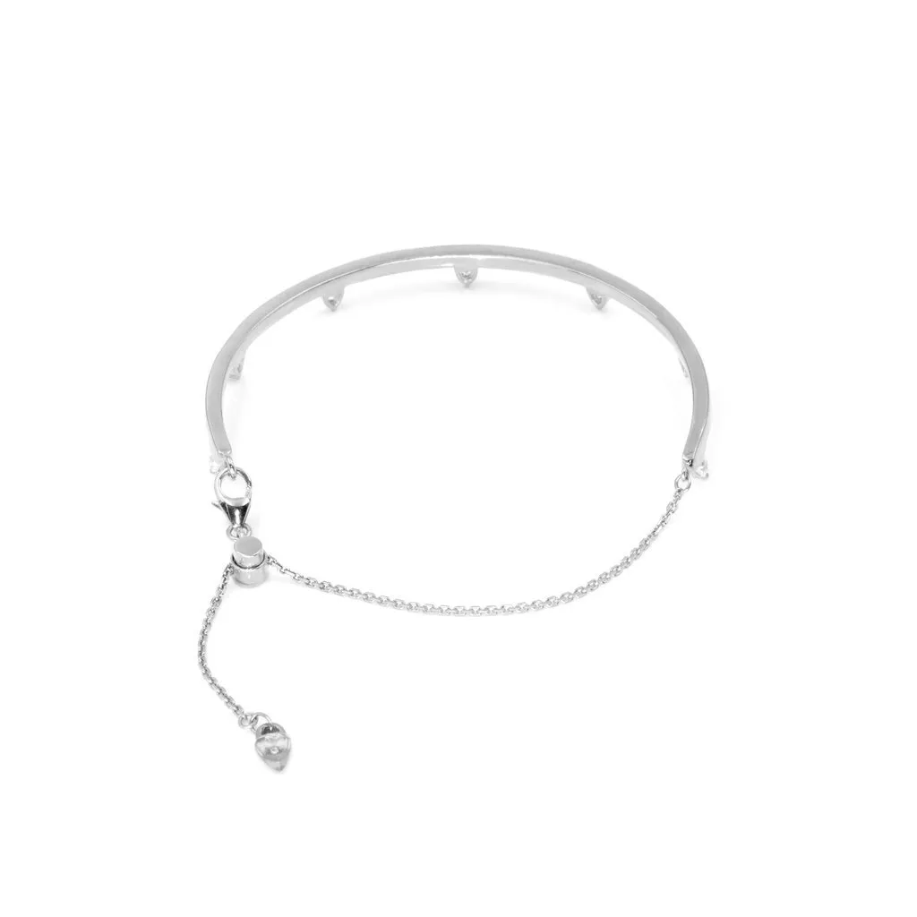 Trillion Edgy Cuff Bracelet