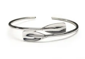 Two Rowing Oars Cuff Bracelet