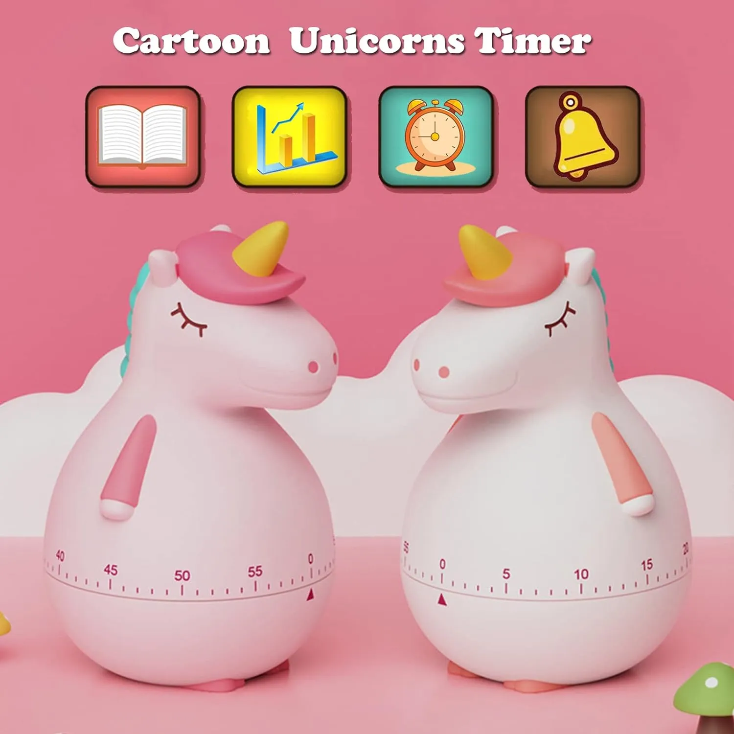 Unicorn Theme  timer clock.