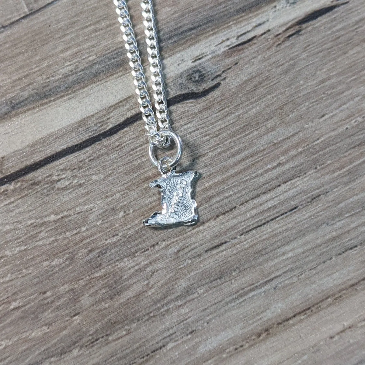 Very Small Trinidad Map Pendant with Chain