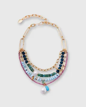 Vizcaya Necklace in Berry