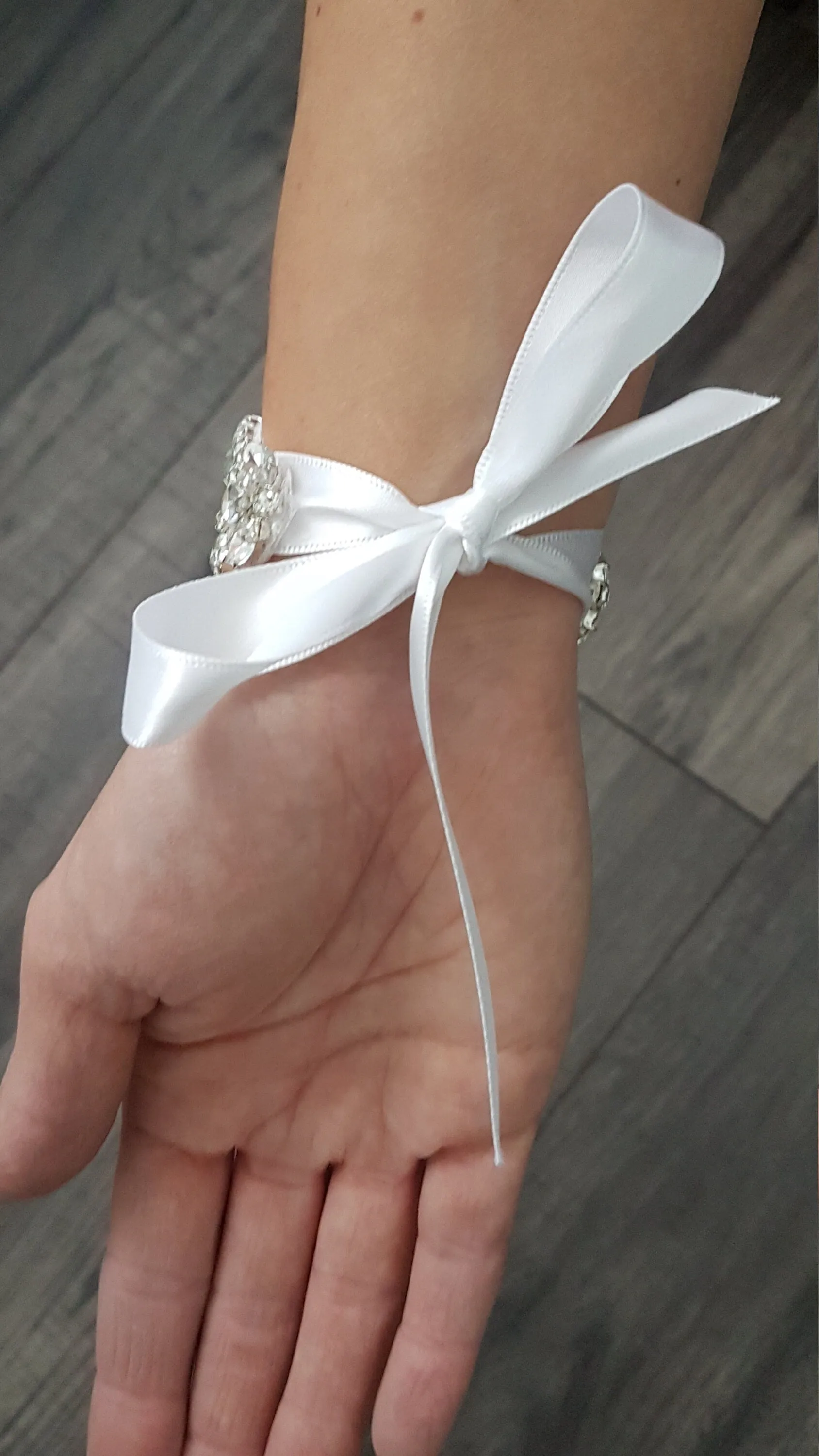 Wedding Cuff,  Vintage Glam,Art Deco, Crystal rhinestone  bracelet. by Crystal wedding uk