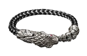 William Henry Full Circle Snake Bracelet