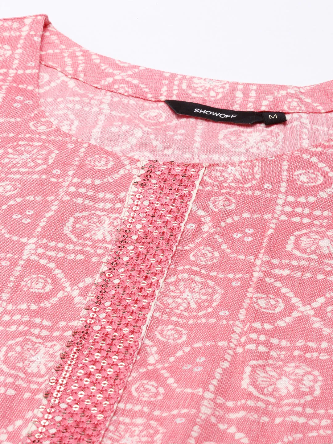 Women's Coral Printed Kurta Set