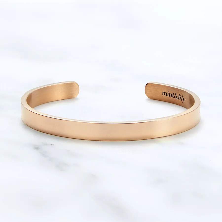 You are the Sister I got to Choose Personalizable Cuff Bracelet