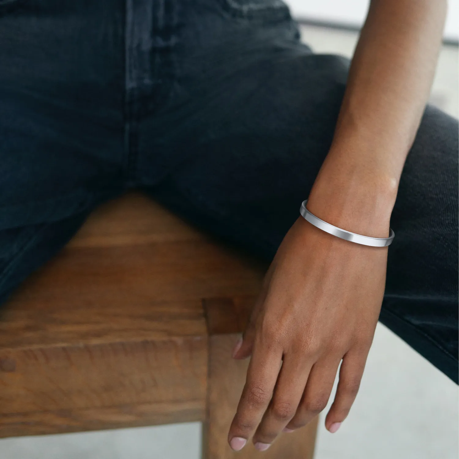 You are the Sister I got to Choose Personalizable Cuff Bracelet